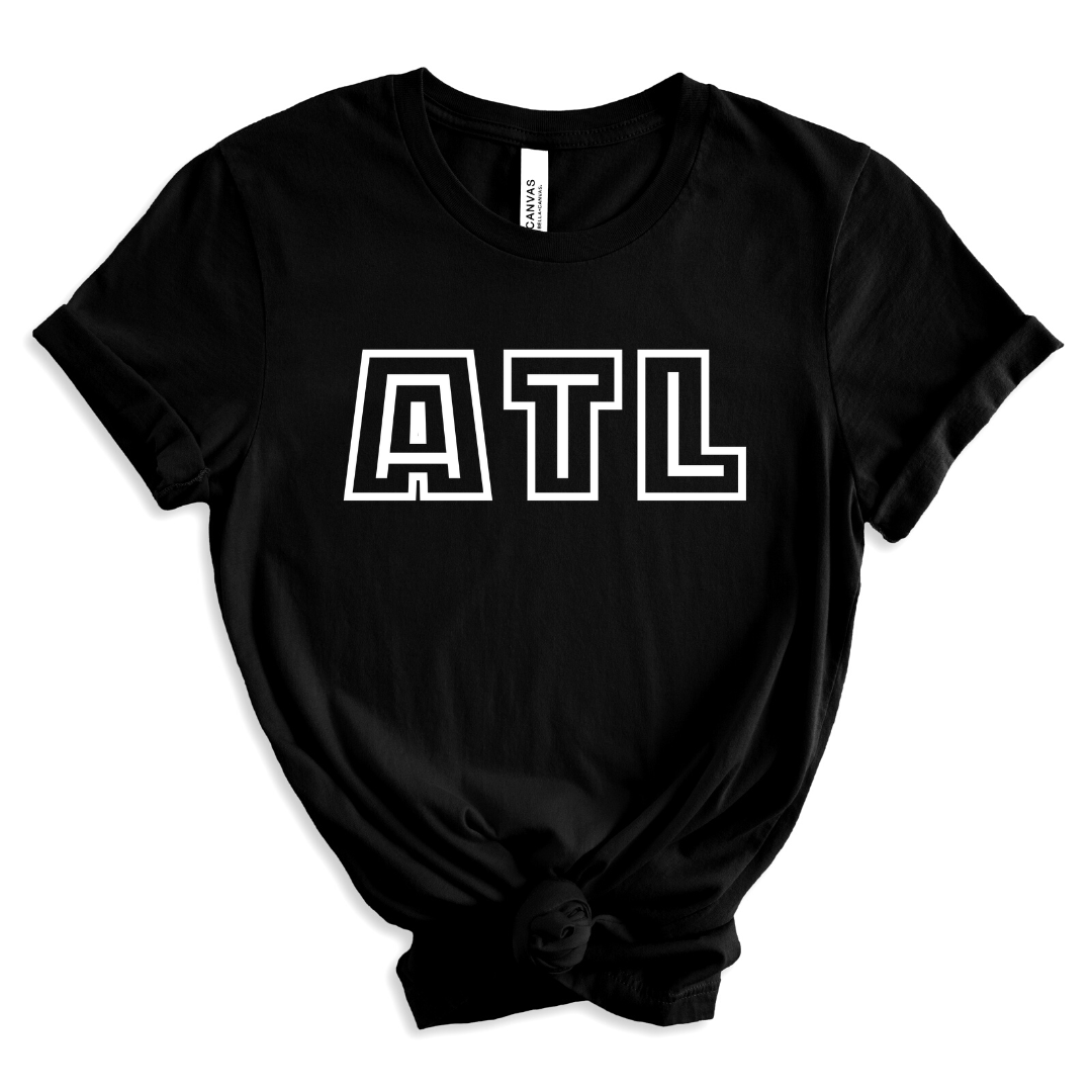 ATL Airport Code Unisex Shirt Travel Divas Online Store