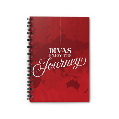 Divas Enjoy the Journey Notebook - Ruled Line