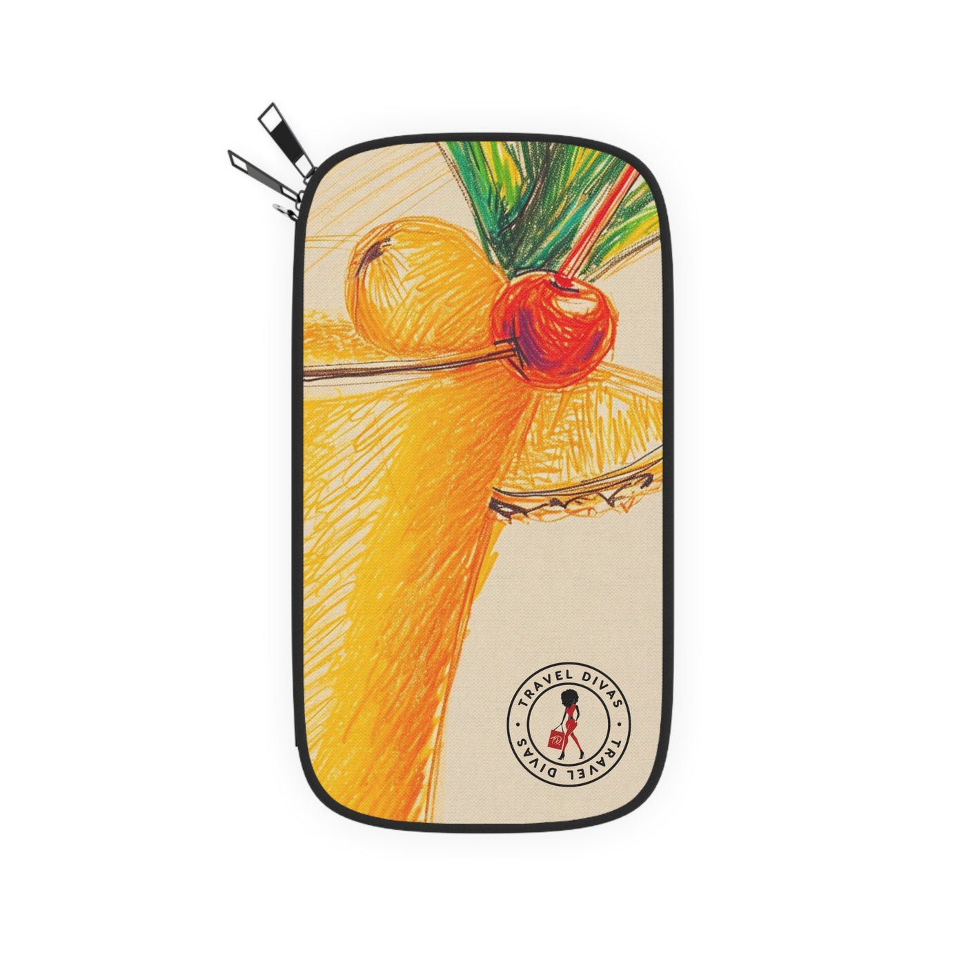 Tropical Drinks Passport Wallet