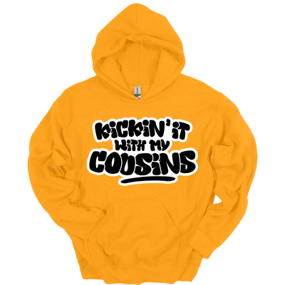 Kickin’ It With My Cousins Hoodie (Black Print Edition)