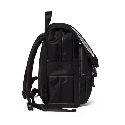 Proud Member Casual Shoulder Backpack - Black