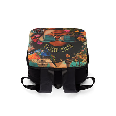 Unisex Casual Shoulder Backpack

