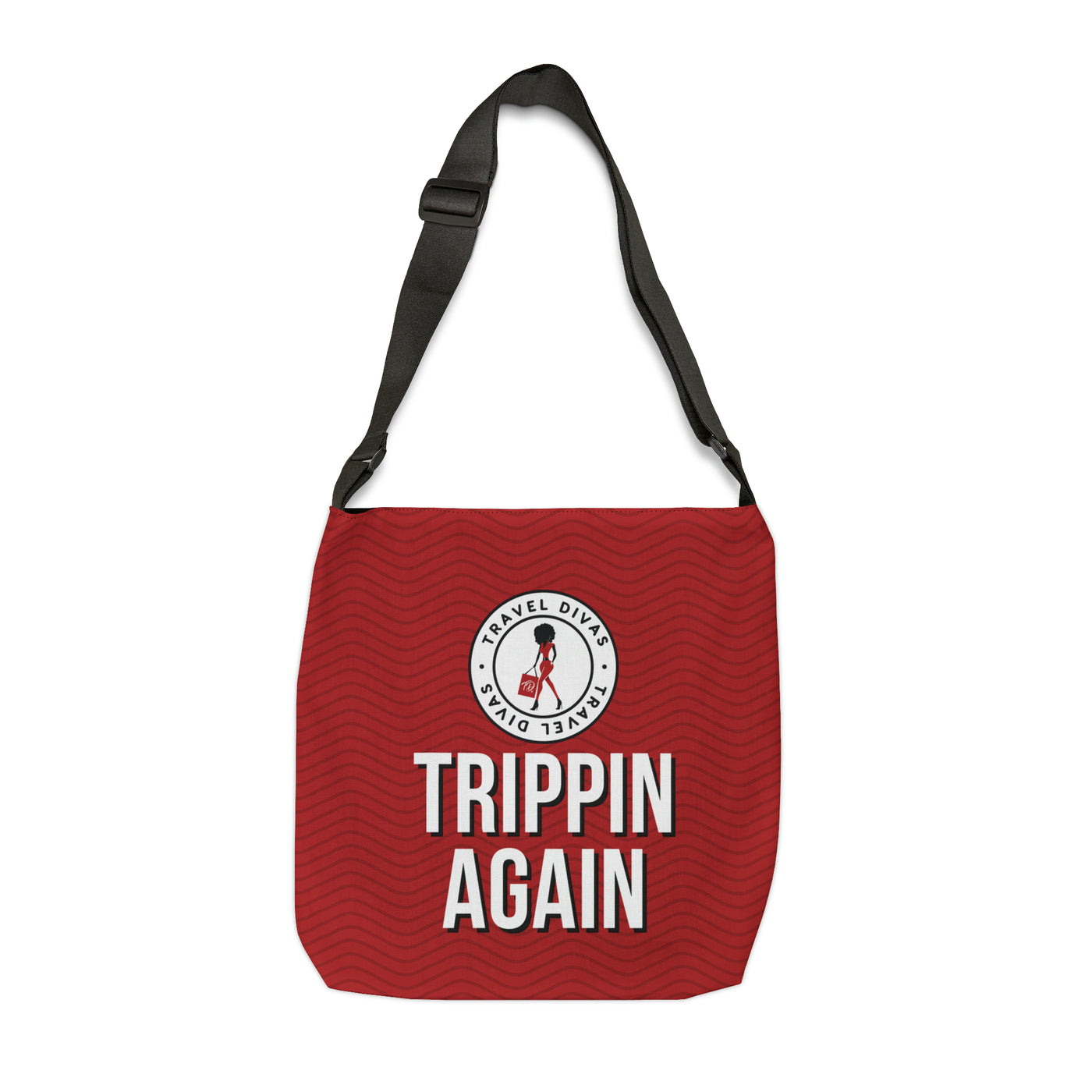 Trippin Again Adjustable Large Crossbody/Tote Bag