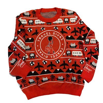 Travel Divas Ugly Christmas Sweater