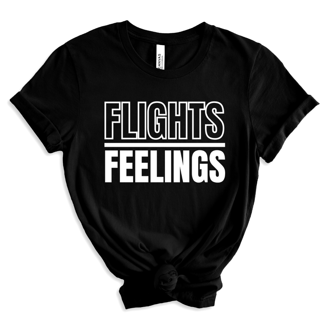 Flights Over Feelings Unisex Shirt