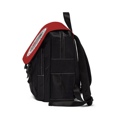 Proud Member Casual Shoulder Backpack - Red