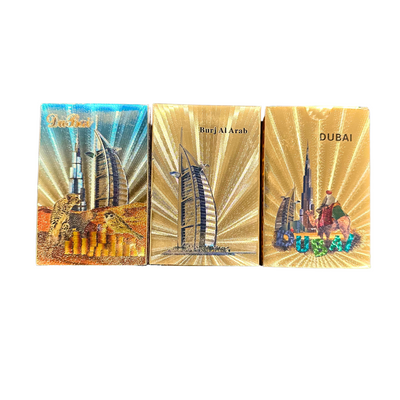24K Gold Foil Dubai Cards