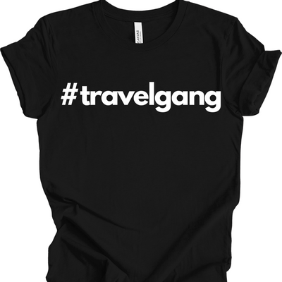 Travel Gang Short Sleeve Shirt Black