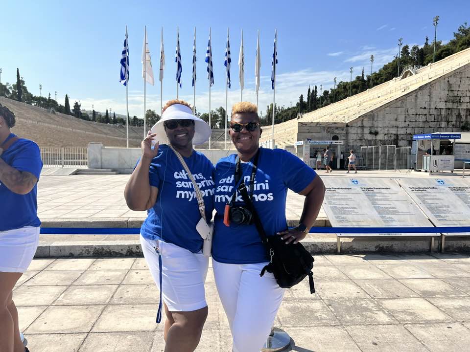 Greece Unisex Blue T-Shirt