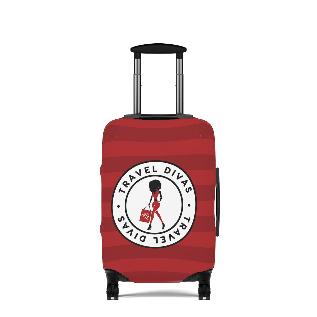 Travel Divas Luggage Cover - RED