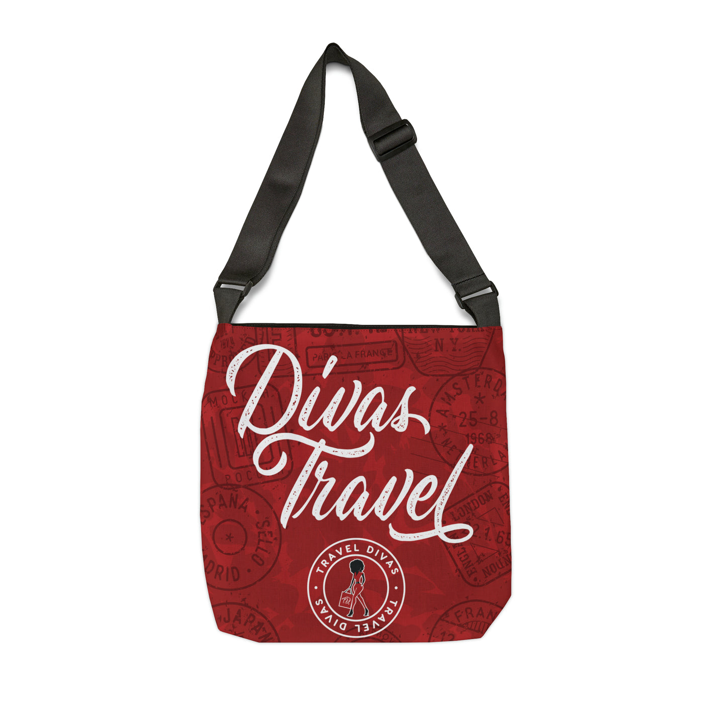 Divas Travel Adjustable Large Crossbody/Tote Bag