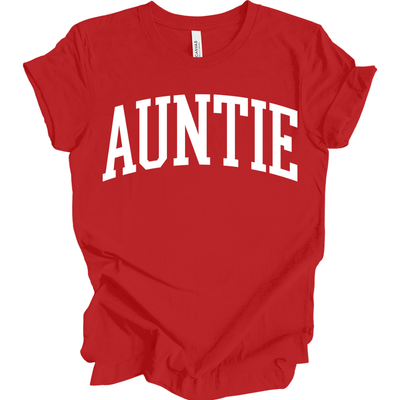 The Auntie T-Shirt - (White Print Edition)