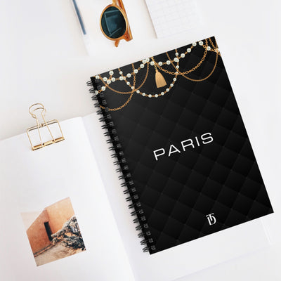 Luxe Paris Spiral Notebook - Ruled Line