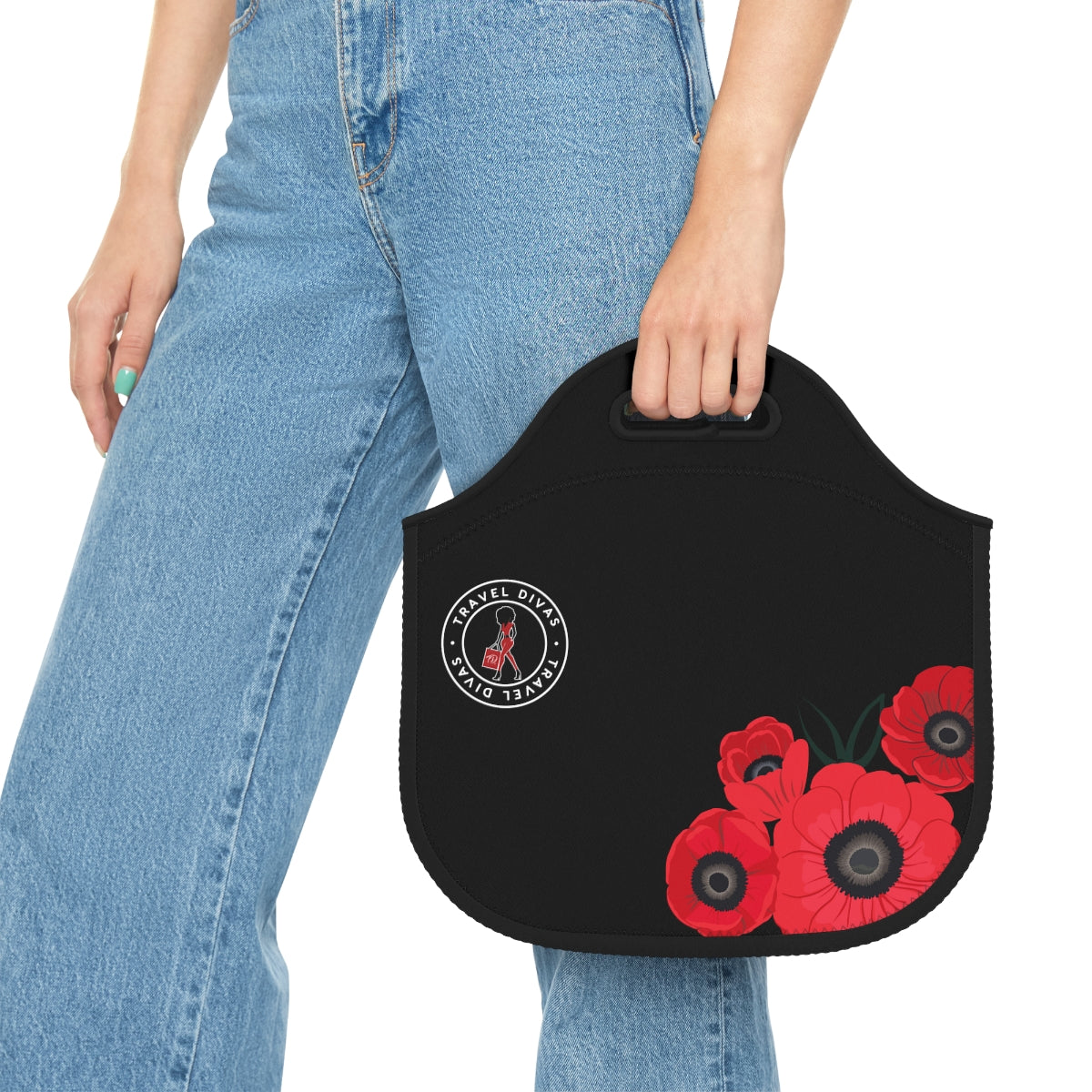 Tulips Neoprene Lunch Bag