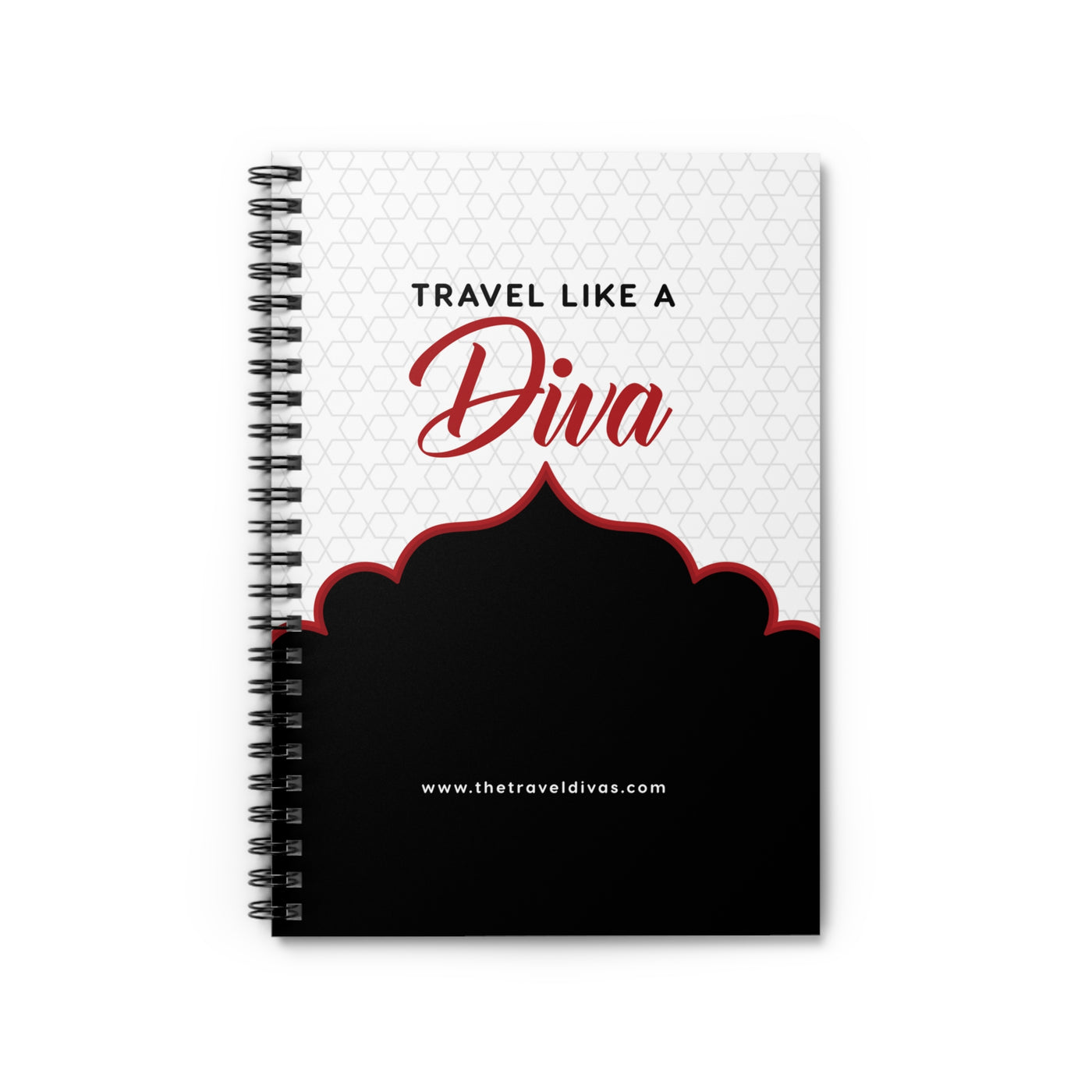 Travel Like a Diva Notebook - Ruled Line