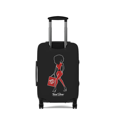 Travel Divas® Roxie Luggage Cover - Black