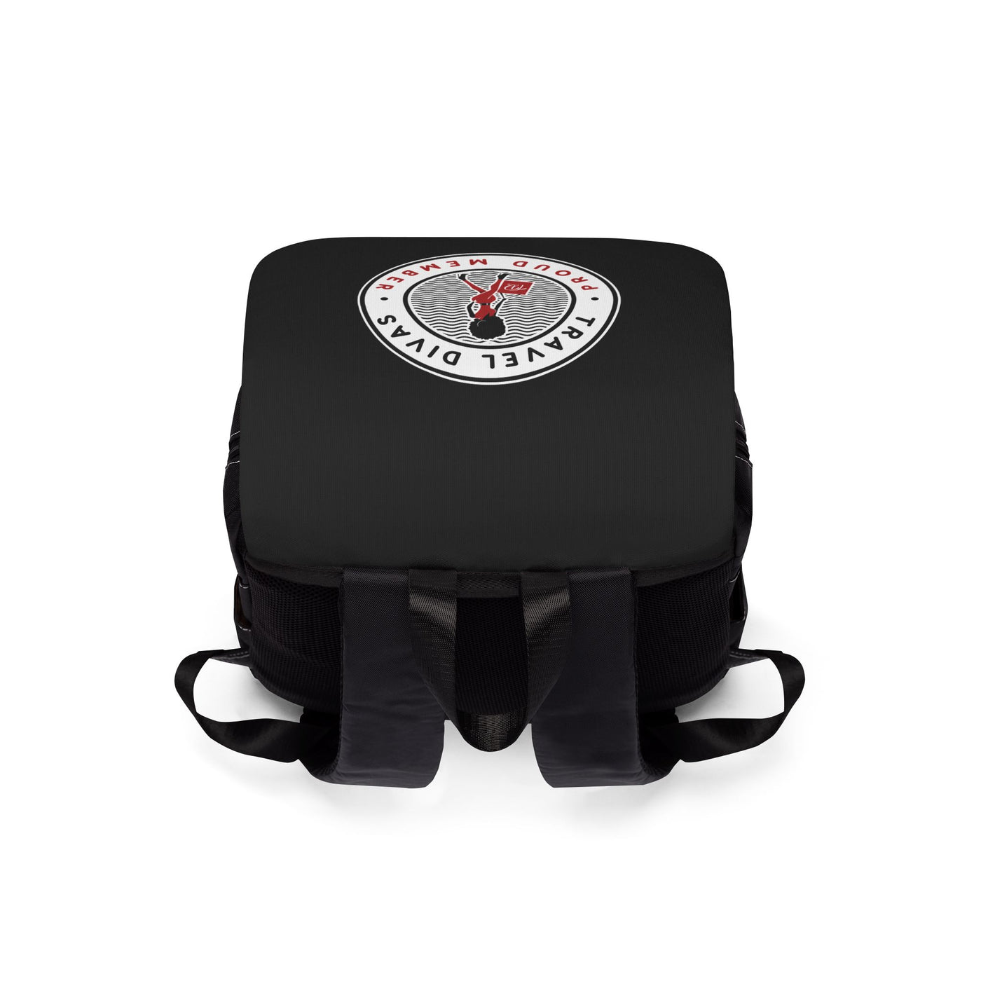 Proud Member Casual Shoulder Backpack - Black