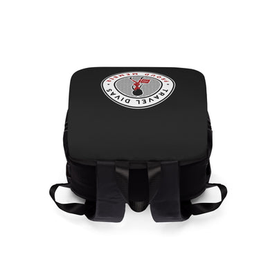 Proud Member Casual Shoulder Backpack - Black