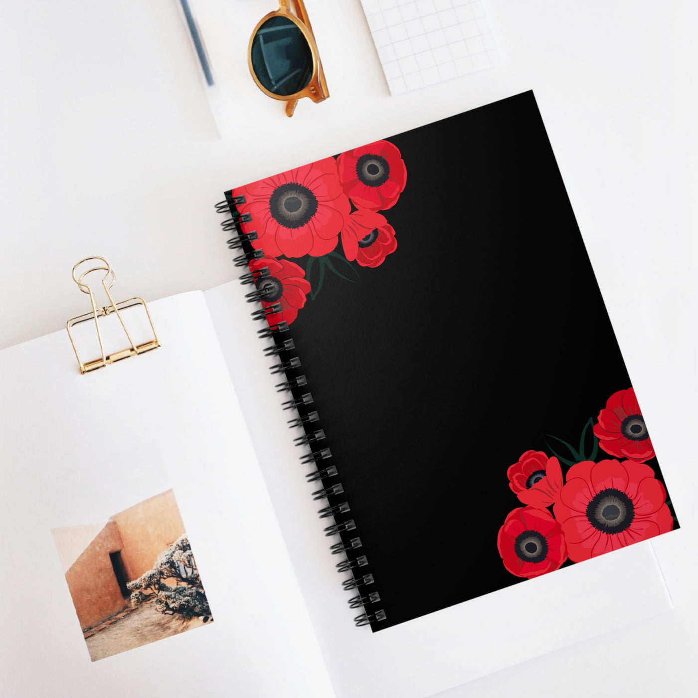 Tulips Spiral Notebook - Ruled Line