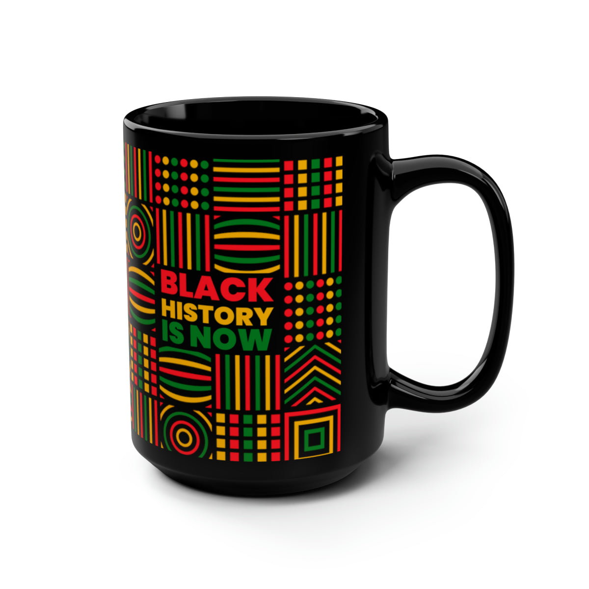 Black History Is Now Coffee Mug - Black