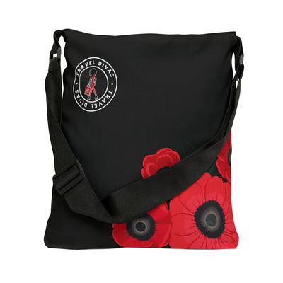 Tulip Adjustable Large Crossbody/Tote Bag