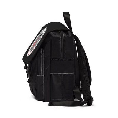Proud Member Casual Shoulder Backpack - Black