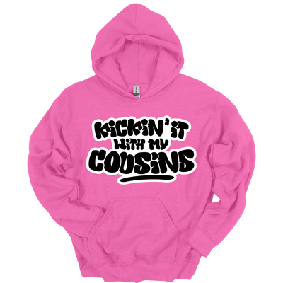 Kickin’ It With My Cousins Hoodie (Black Print Edition)