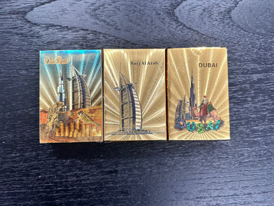 24K Gold Foil Dubai Cards