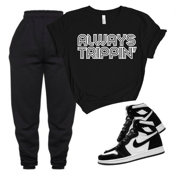 Always Trippin' Unisex Shirt - Black Edition