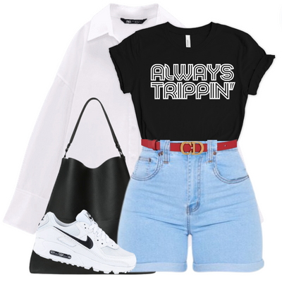always-tripping-black-tshirt