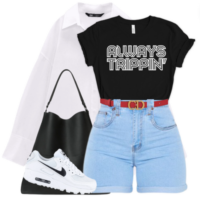 Always Trippin' Unisex Shirt - Black Edition