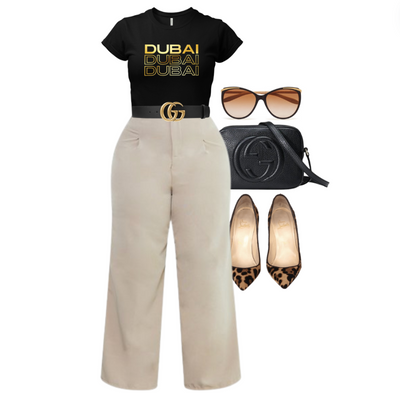 Gold Dubai Unisex T-Shirt