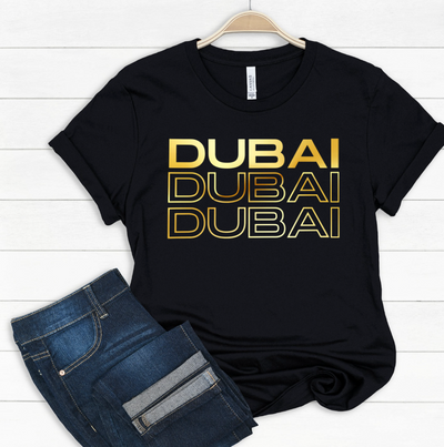 Gold Dubai Unisex Shirt