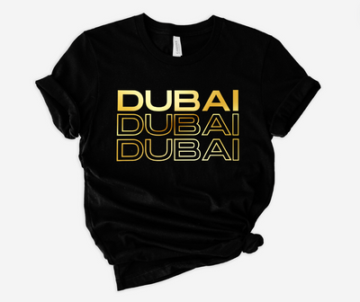 Gold Dubai Unisex T-Shirt