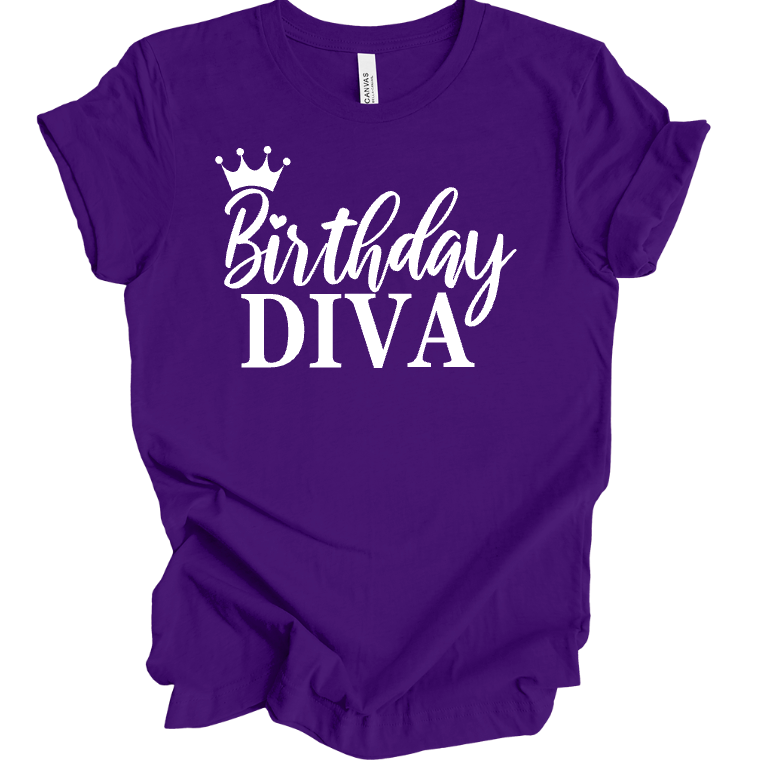Birthday Diva T-shirt