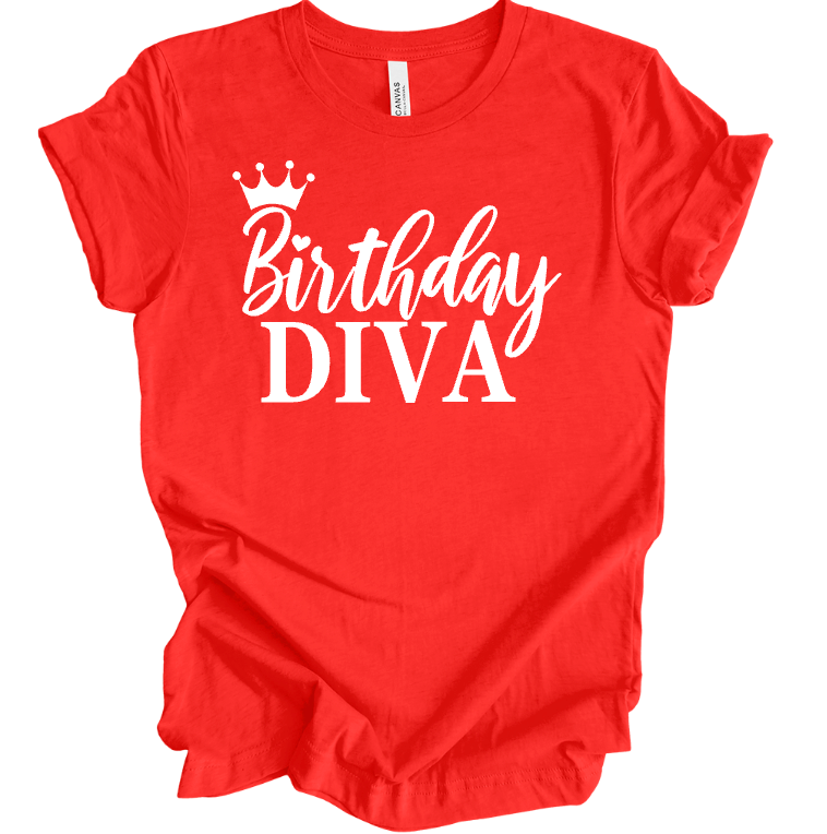 Birthday Diva T-shirt