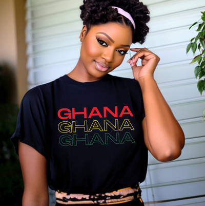 ghana unisex tshirt 