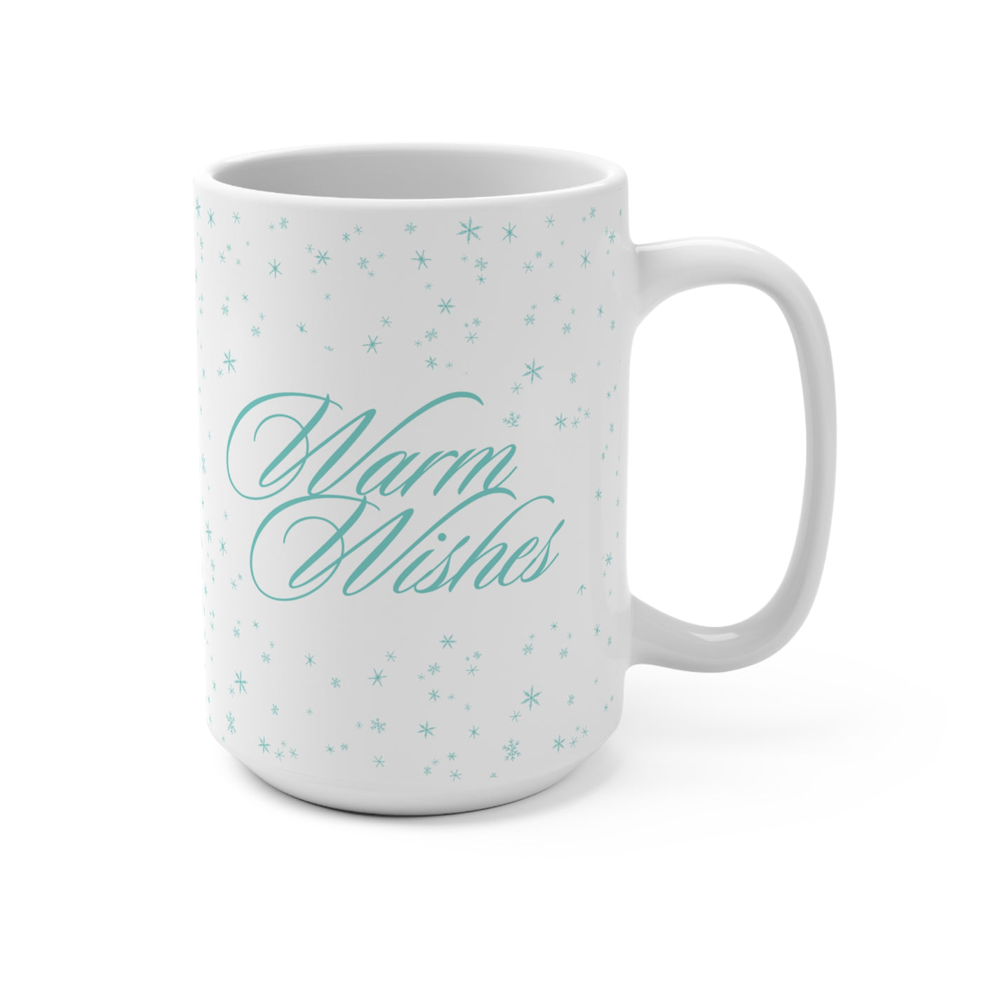 Warm Wishes White Ceramic Mug, 15oz