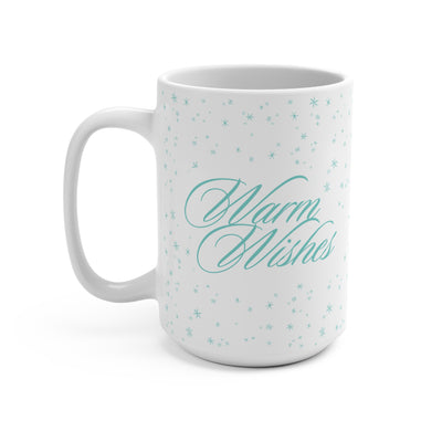 Warm Wishes White Ceramic Mug, 15oz