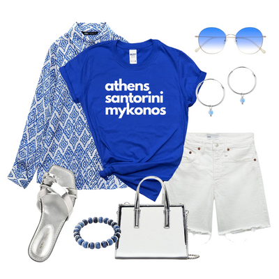 greece premium tshirt