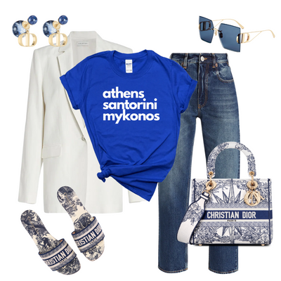 greece premium tshirt