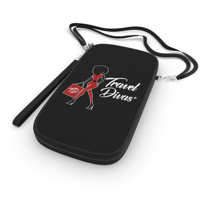 Travel Divas Logo Passport Wallet