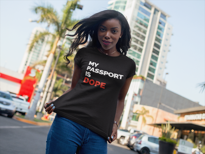 my-passport-is-dope-unisex-black shirt