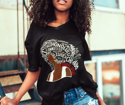 MY HAIR - Major World Cities T-shirt