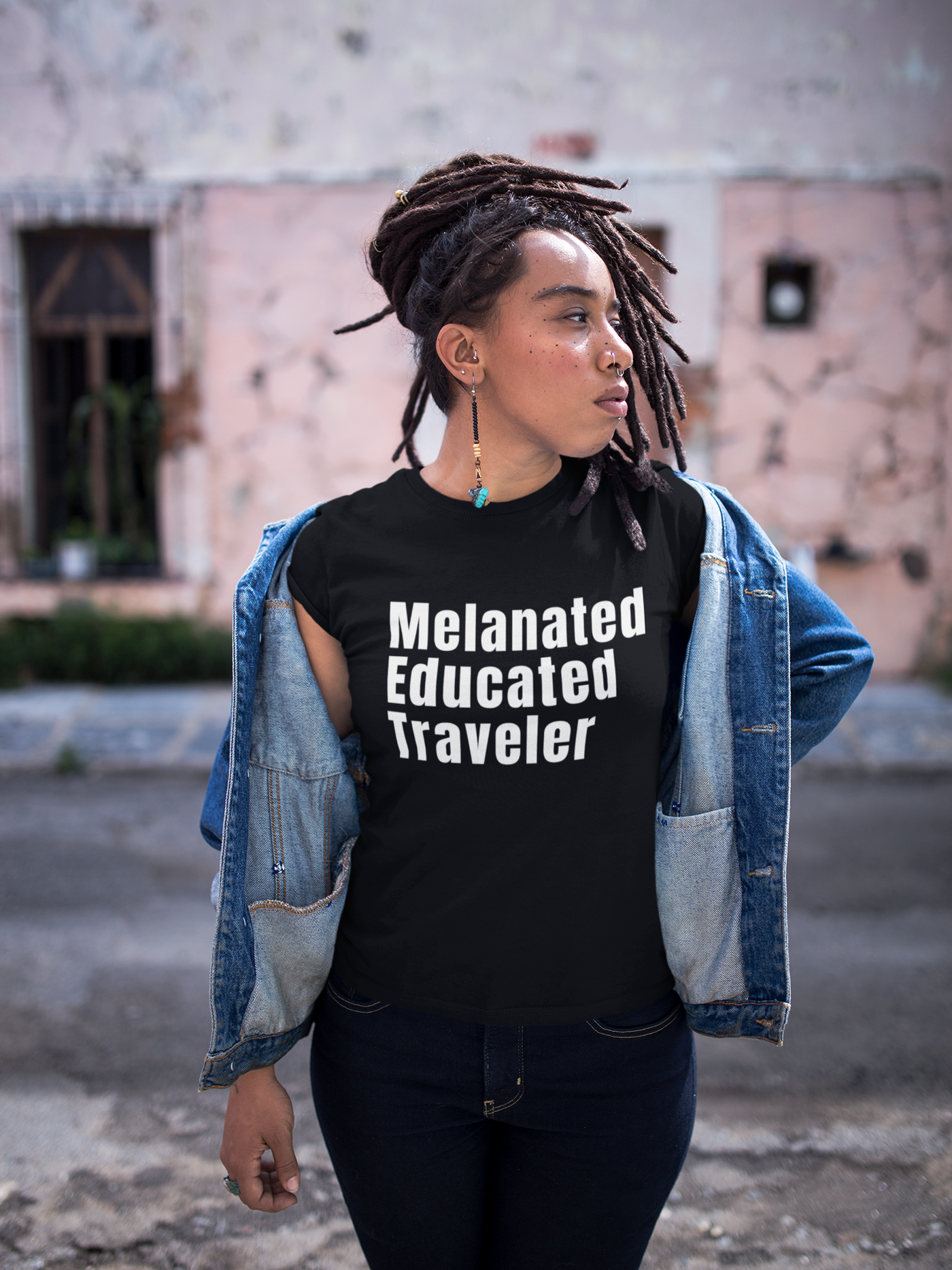 Melanated Educated Traveler T-Shirt